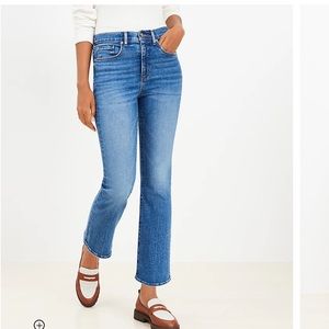 Loft Kick Crop jeans